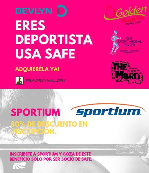 azukar04's tweet photo. Amigos un favor: Regálenme un “follow" a la cuenta de @safe_td una empresa 100% mexicana, proyecto de unos amigos y de verdad vale la pena. Es una tarjeta de descuentos. Estos son solo algunos de los beneficios que ofrece. Mil gracias ayudemos empresas mexicanas. #YoElegicorrer https://t.co/qQGM9l6aGz