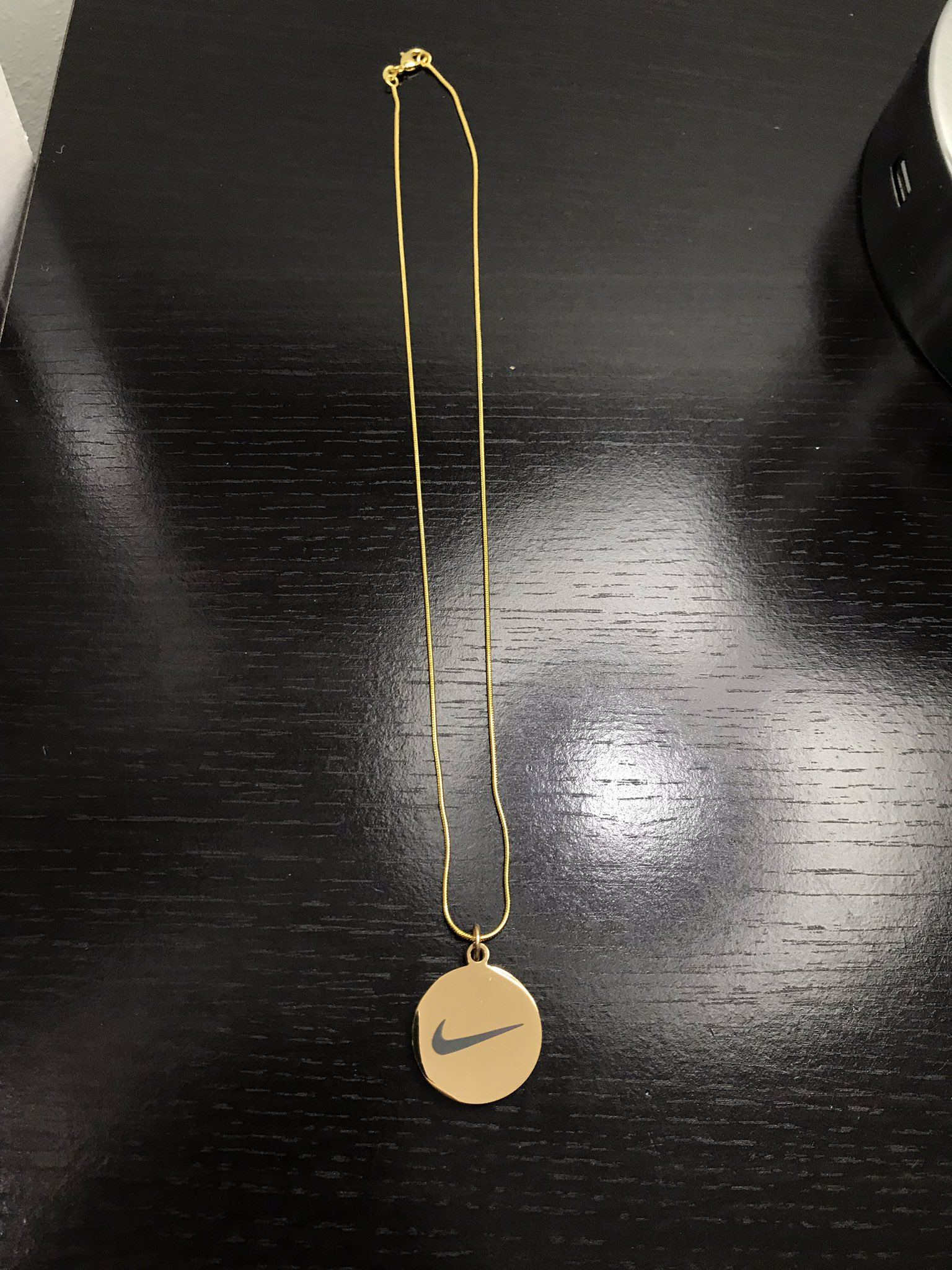 Nike Necklace Pendent GOLD SILVER 