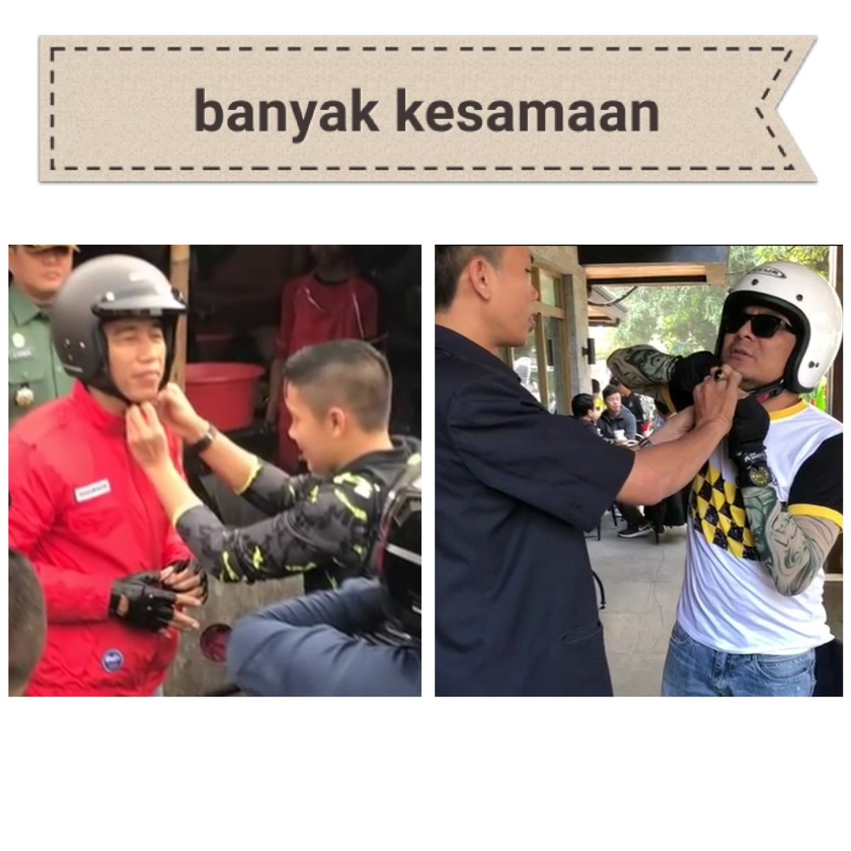 banyak kesamaan