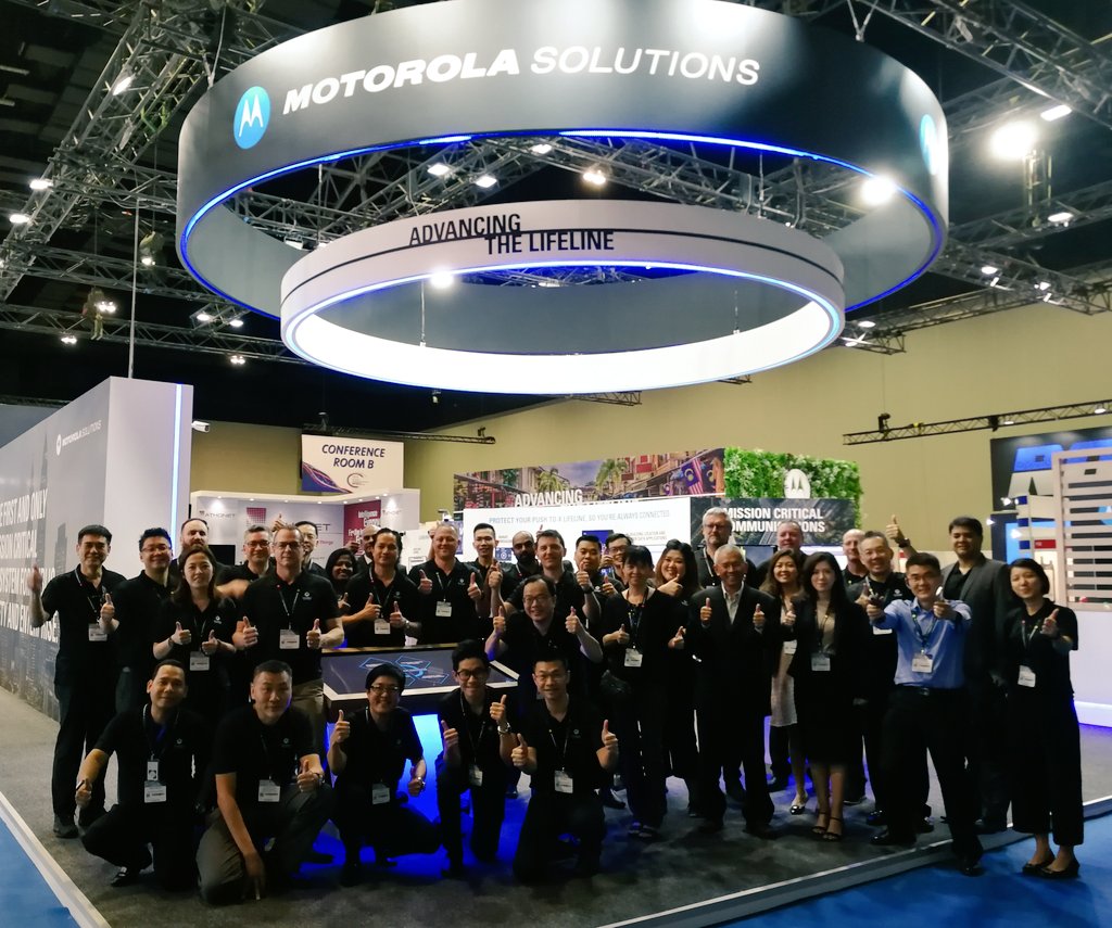 The Motorola Solutions team is at #CCW2019. Visit stand G30 to experience our mission-critical communications, CommandCentral software suite, video security and analytics as well as managed and support services offerings. Speak to us at stand G30: ow.ly/aejl50uniZk