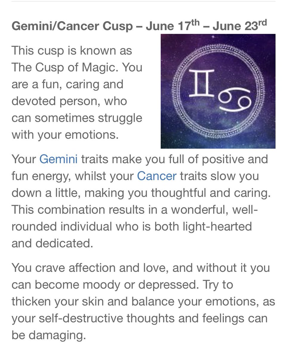 Cancer Leo Cusp Man