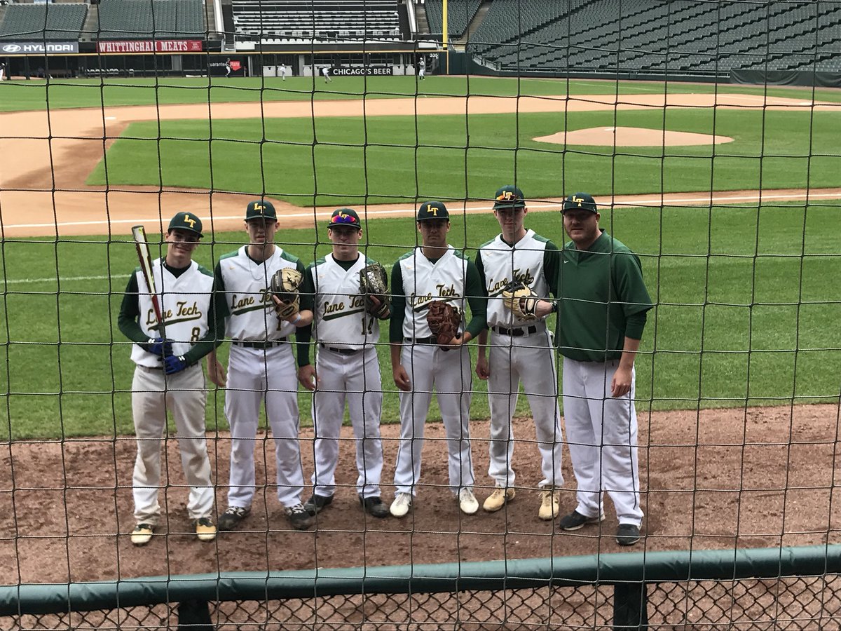 BoostersLane's tweet photo. PUBLIC VS CATHOLIC ALL STAR GAME today at Guaranteed Rate Field (White Sox Park) fun day. Congrats Anthony, Rigel, Johnny, Will, Mason and coach Freeman. Go Lane Go! @LTBaseball https://t.co/SSTOJI5oKI