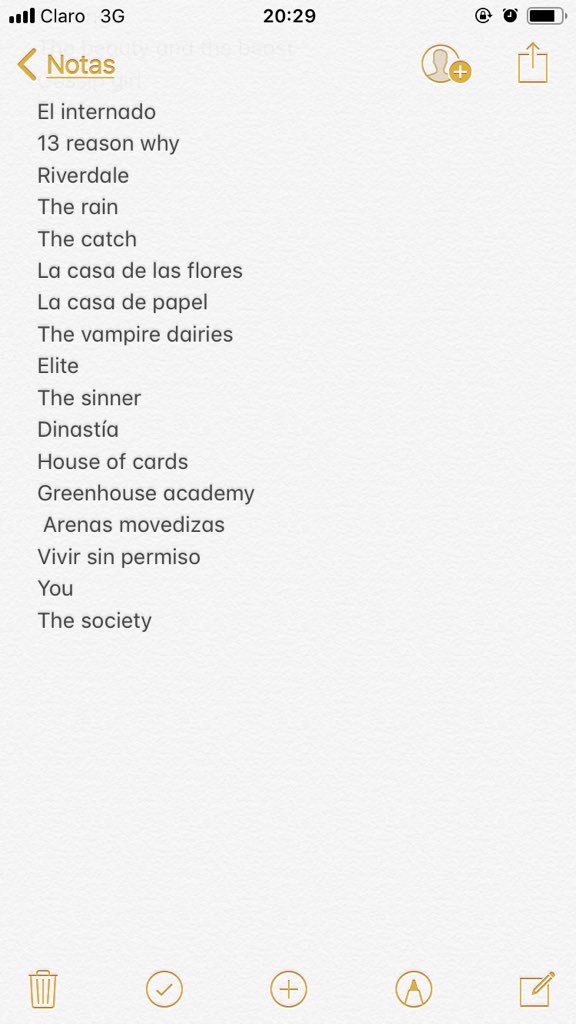 ¿Alguna SERIE GENIAL que no esté en esta lista? Please.
