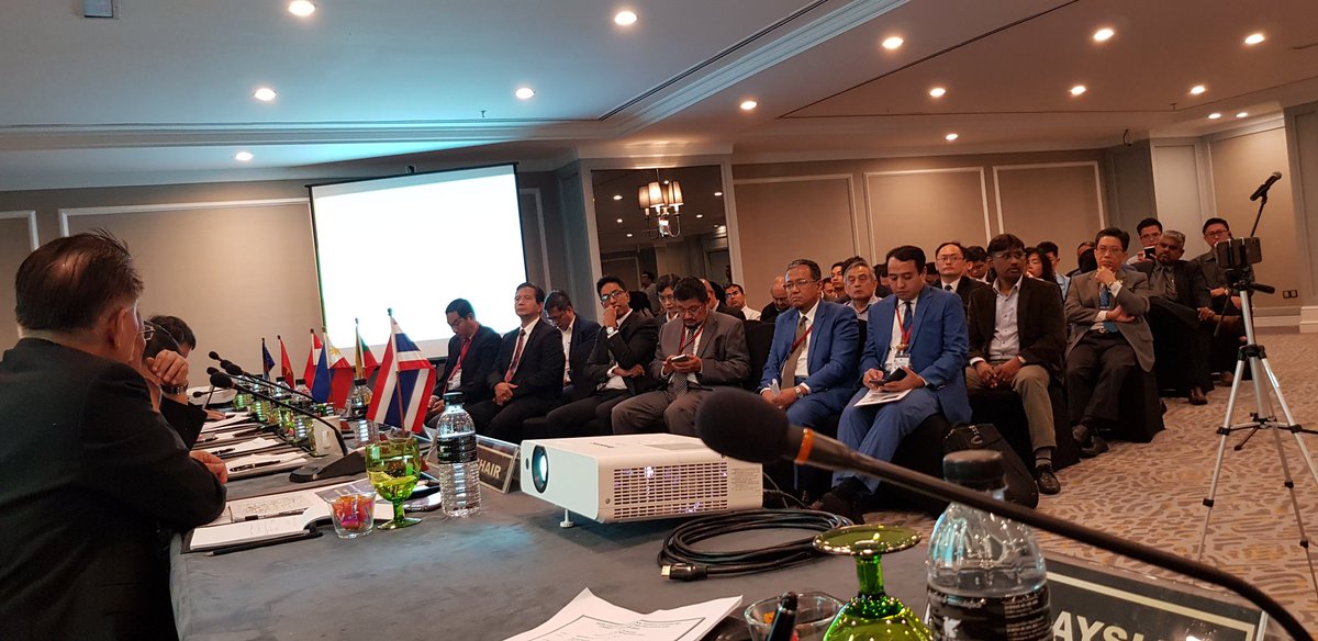 RoslanMdTaha's tweet photo. Attending ASEAN Chartered Professional Engineer Coordinating Committee (ACPECC) Roundtable Mtg in conjunction with 93rd Mtg of ASEAN CCS 17-21 June 2019. Malaysia plays host this time with theme Beyond The MRA (Mutual Recognition Agreement) 
@BEM_Engineers
@JKRMalaysia 

#ACPECC https://t.co/kWIJJIKkey