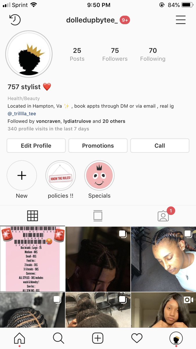 trying to build my cliental up .. please follow & retweet as well , i have specials for the summer 🙂 #757hair #757braids