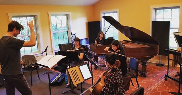 wavefieldens's tweet photo. At #avalochfarm gearing up for next season!
#lewisnielson #somanylanguages
#somanynotes
#residency #newhampshire #newmusic https://t.co/yMExLPaCbg https://t.co/kc2xfDoZgr