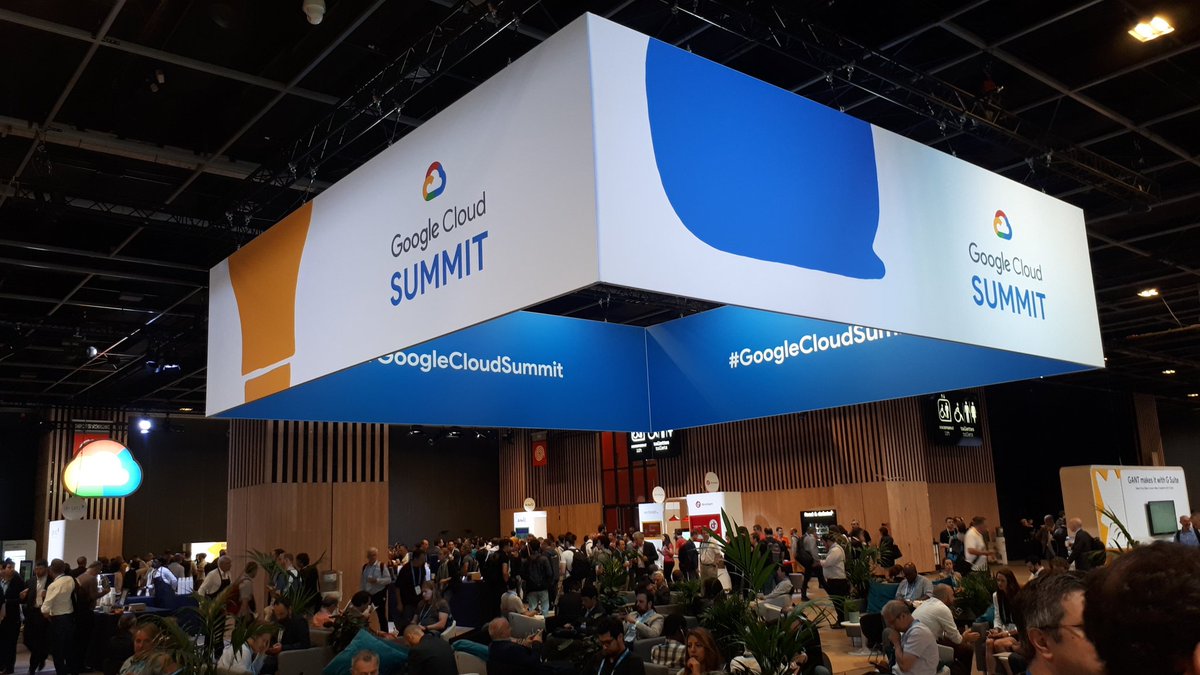 eb_tixia's tweet photo. En direct du Google Cloud Summit à Paris https://t.co/5JCSpPIza4