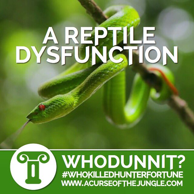 ACorpseOnCamera's tweet image. GO HARD OR GO HOME. Bitten by a snake? Race round Reading to find one of our highly trained specialists from the Tropical Disease Unit. They’ve got the cure. Probably. #KillerSyringes #UnearthTheHorror #Rdg #RdgUk #ReadingUK #MurderMystery #TreasureHunt #WhoKilledHunterFortune