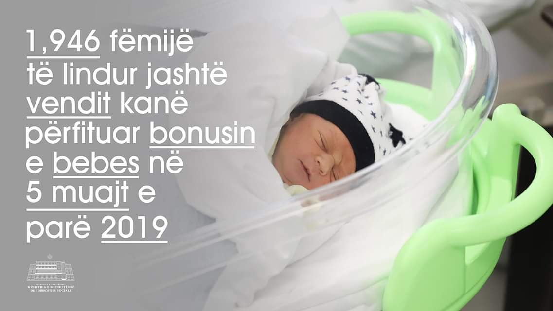 QKTVDHF2's tweet photo. Jo vetëm fëmijët e lindur në Shqipëri por edhe fëmijët e qytetarëve shqiptarë që lindin jashtë vendit dhe regjistrohen në vendin tonë, e përfitojnë #BonusinEBebes nga 40,000-120,000 lekë 🎁
#FëmijëtTëParët 👶 https://t.co/GoQndlc7pw