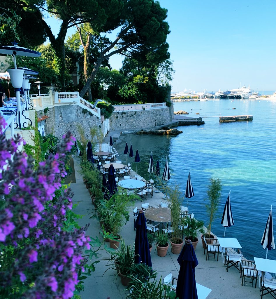 apetrick's tweet photo. Another gorgeous morning courtesy of hotel @BellesRives. https://t.co/fy2IPk1uaz