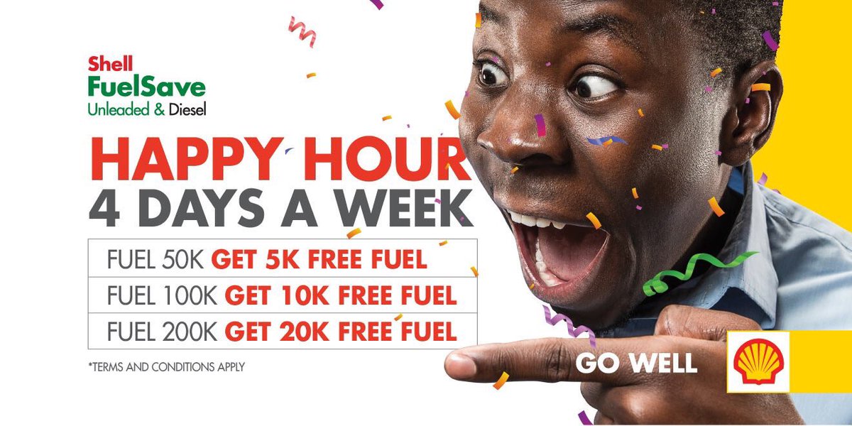 Lcmuha's tweet image. Let me steal some exams for you. Want to catch the #HappyHour, look out for the signage at the following Shell stations at 
11:00 am - Capital, Maganjo, Mengo, South Street, Stretcher. It doesn’t get better than this to #GoWell