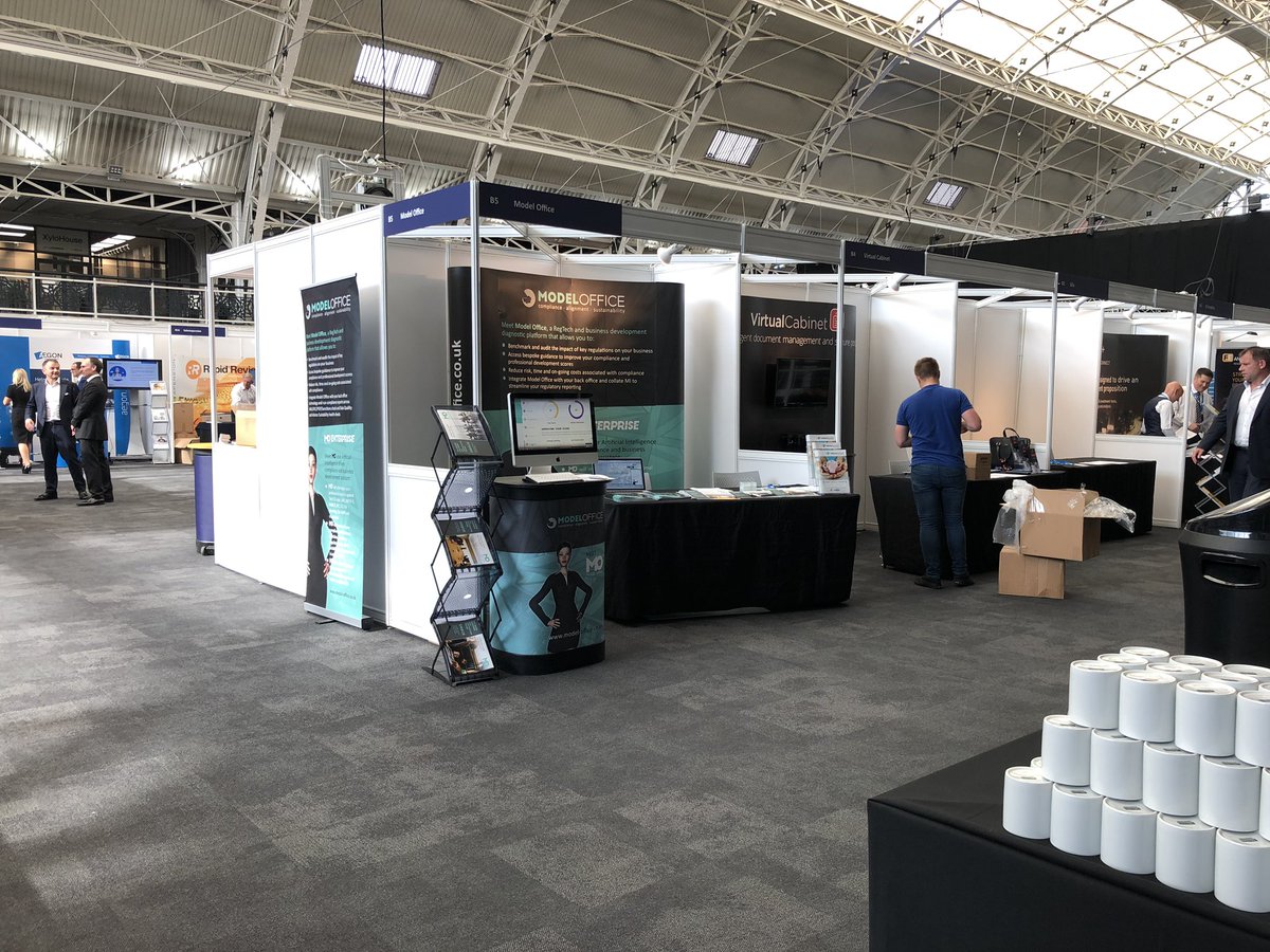 ChrisatMOUK's tweet photo. Visiting @IntellifloLtd #CTG2019 London conf today? Come swing by our @modelofficeuk #Regtech stand and see how we streamline compliance saving time and costs https://t.co/rXcbxBZl4L
