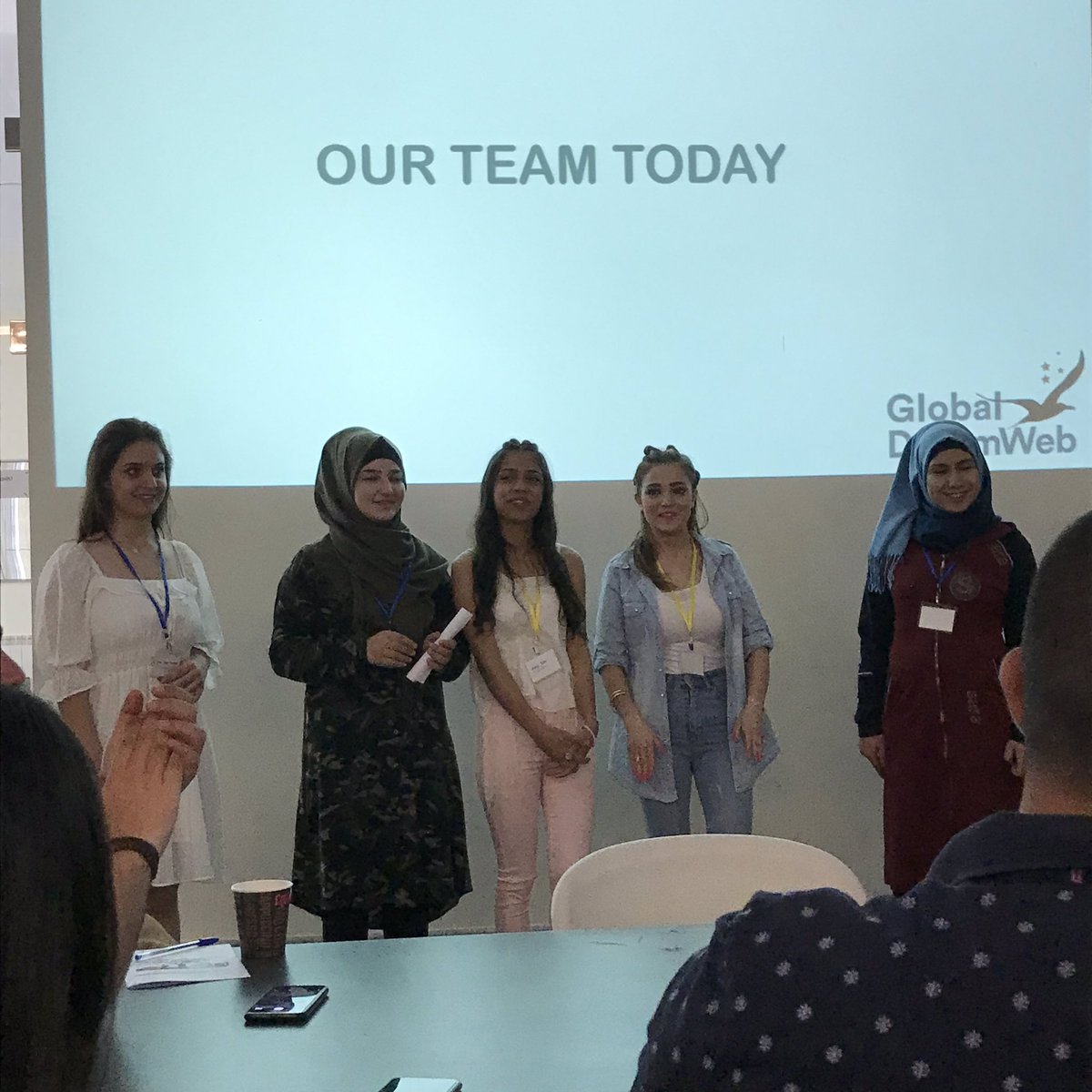 waite_jd's tweet photo. Meeting the hummingbirds and their families today with @GlobalDreamWeb #flow2019 they are building a community of student leaders @iwda https://t.co/7yms45RCmW