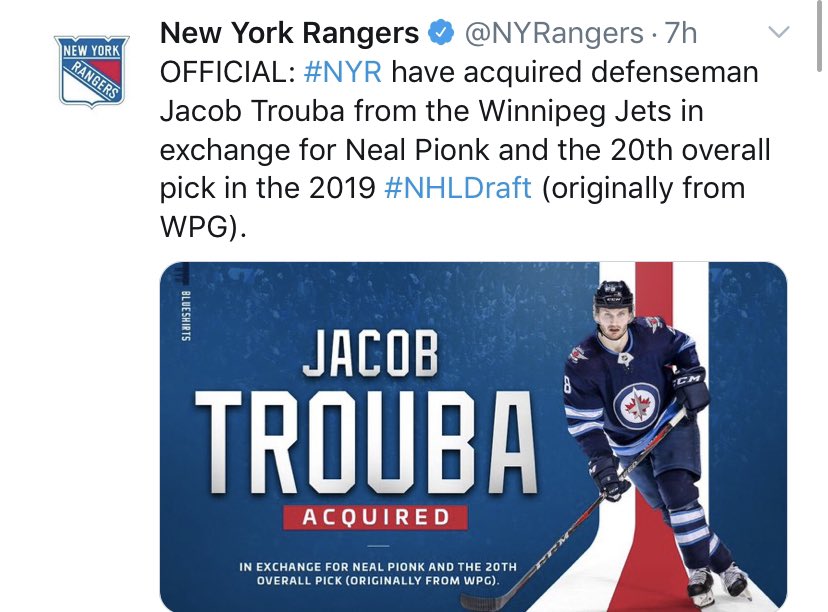 NY Rangers camp takeaways: Jacob Trouba talks about social activism