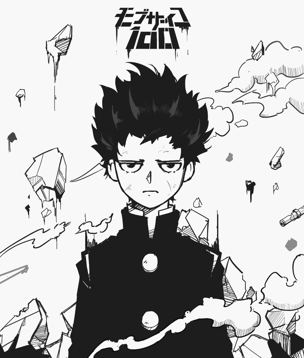 Who also likes mob psycho 100? Need tips for colouring the hair black. -  9GAG