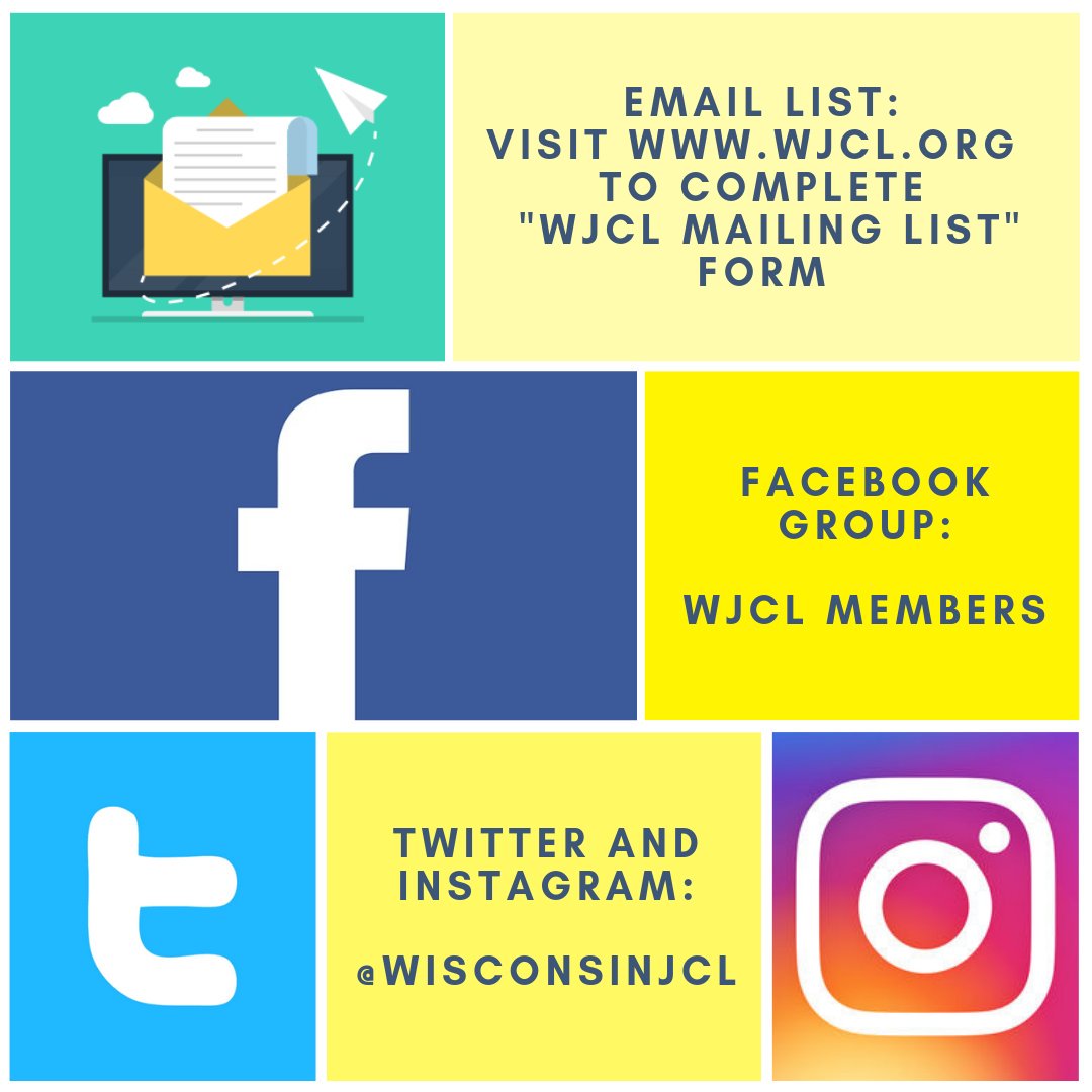 WisconsinJCL's tweet photo. with great anticipation from the masses, the WJCL has returned to twitter...

🔥follow us here and on our other social media accounts🔥 https://t.co/OmgZb56enG