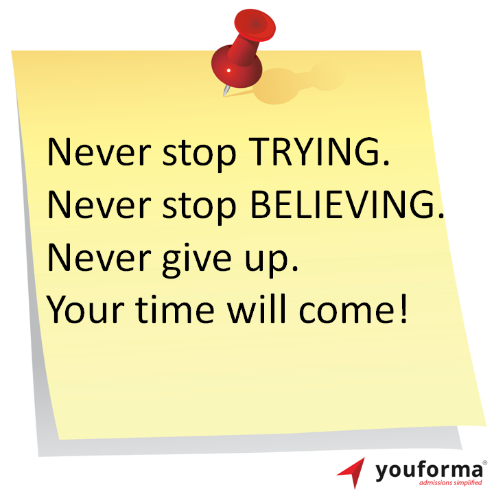 youforma's tweet photo. Never stop TRYING. Never stop BELIEVING. #Nevergiveup. Your time will come! https://t.co/4ebbUuSTaQ