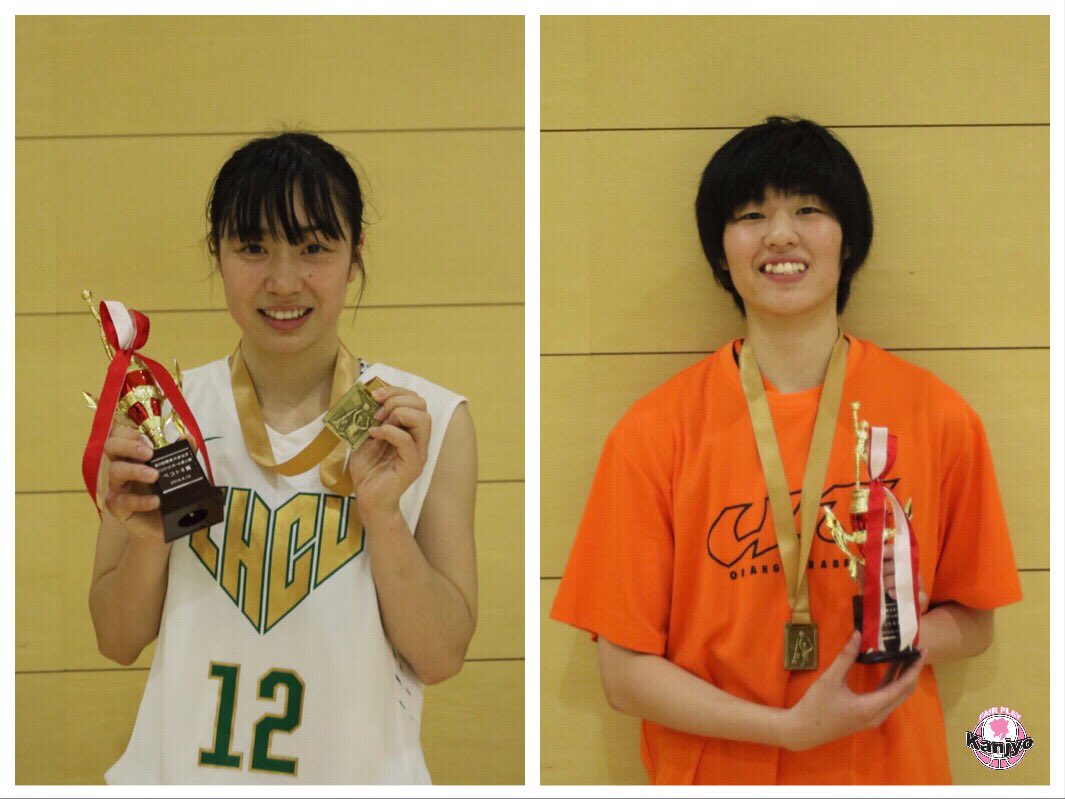 関東大学女子バスケットボール連盟 新人戦 ベスト8賞 木村 亜美 医療保健大2年 浜井 彩 拓殖大2年 樺島 ほたる 筑波大2年 伊藤 かれん 松蔭大2年 永末 雪乃 専修大1年 浅野 瑛菜 山梨学院大2年 サンブ アストゥ 江戸川