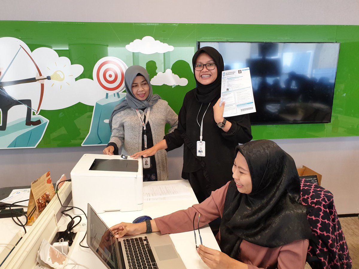 Kita punya printer baru untuk support Sinergi BUMN dan Telkom Group. Alhamdulillah #TheTelkomWay <a href="/novarenat/">Nutsuf🍒</a> <a href="/Pramasaleh/">Pramasaleh H. Utomo</a> <a href="/kukuhpri66/">Kp</a>