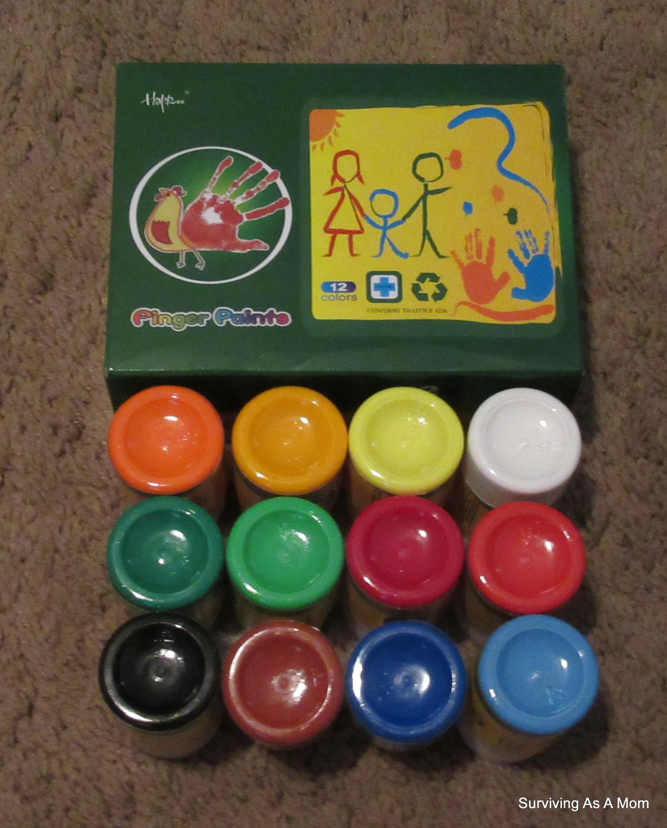 SurvivingasaMom's tweet photo. Happlee Finger Paints, 12 colors. P loves to paint, but I am not a big fan of finger painting because it is messy, but use finger paints as regular paints.
https://t.co/WBsAGNI8Fr
#happlee #fingerpaint #art #artprojects #painting #productreview #productreviews #tomoson #ad https://t.co/AAzN5Q3pqS