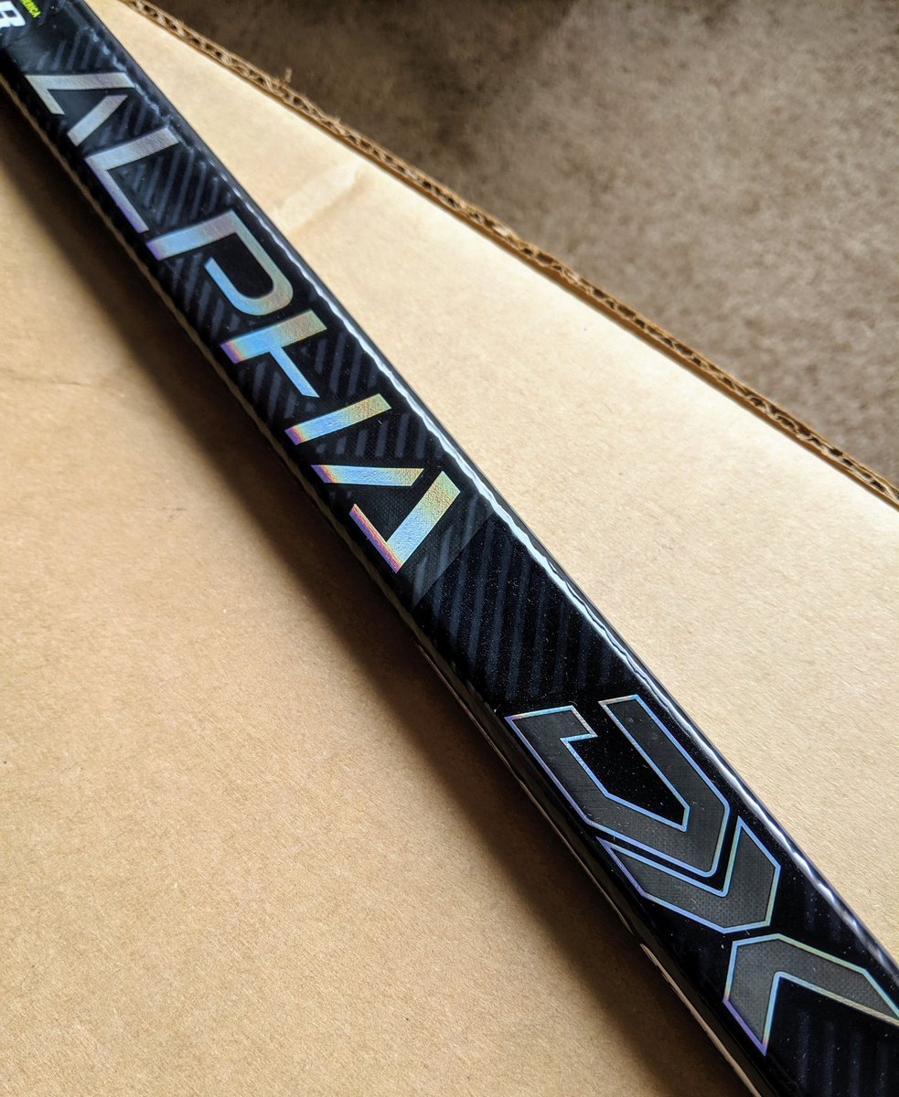 Ice time has been limited for me. Dying to get out and shoot with this stick #AlphaDX #WarriorVIP