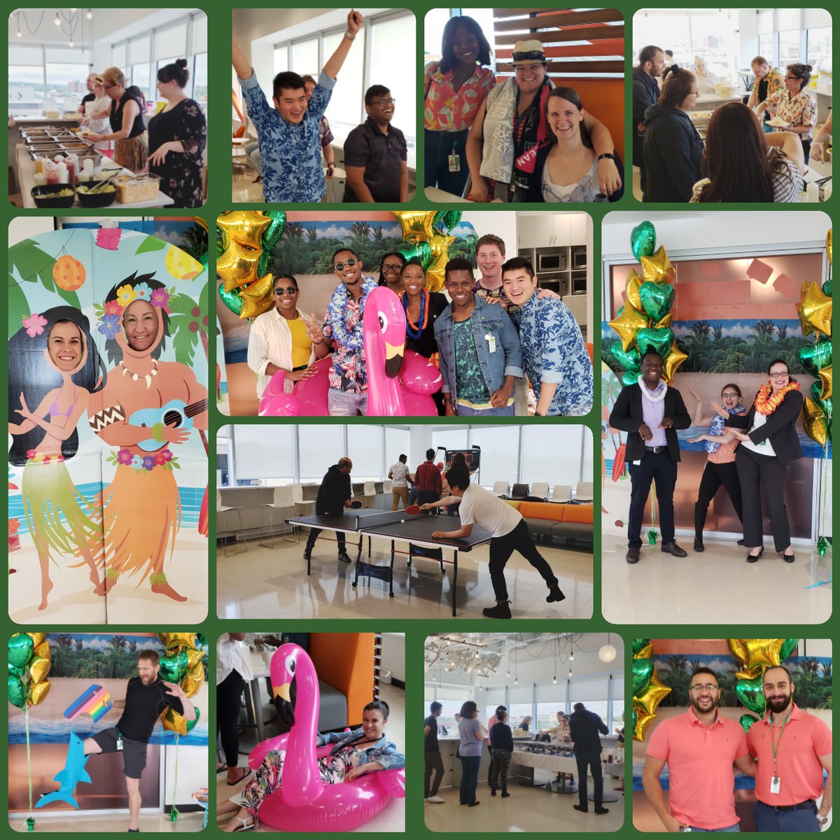 Great kickoff to #EmployeeAppreciationWeek at TD Insurance. Today was beach day!  🌞🏖🌮💚 #thankyou #fun