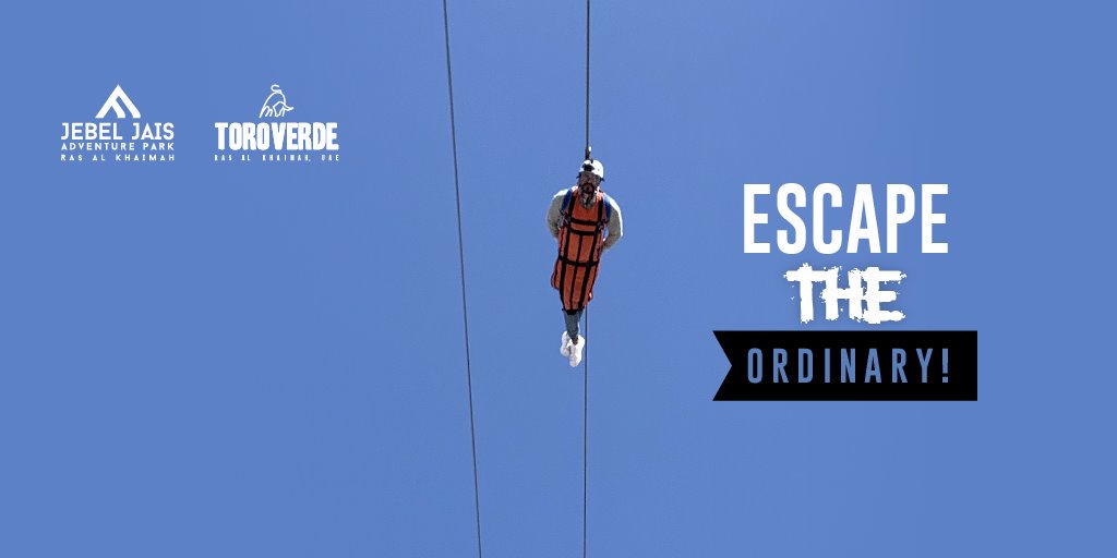 toroverde_uae's tweet photo. ๐ค Sometimes the greatest adventure is just a conversation... or ziplining across the UAEโs highest mountain at an average speed of 120kph! ๐ฏ
BOOK NOW SUMMER SPECIAL 50% OFF https://t.co/AMMtZuUkX3 ๐
#dubai #ToroVerdeUAE #JebelJaisFlight #RasAlKhaimah #WorldsLongestZipline https://t.co/uURkNgqR4D