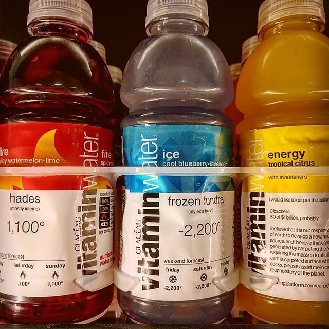 thurgood's tweet photo. Vitamin water gets a bit salty.... https://t.co/pQqyIOQOzy https://t.co/Wn2AkElNfG