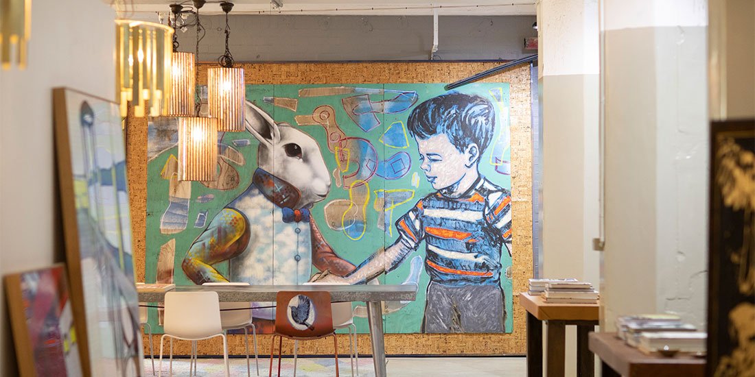 Curious about breaking into the world of design? Join Gangplank's co-founder (<a href="/tiarajadequeen/">Tia Queen</a>) in the whimsical Bromley Room #2 tomorrow night alongside three incredible local designers. Tickets: bit.ly/2XWdy2e