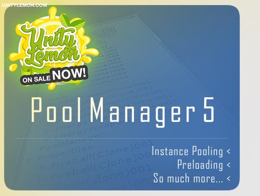 UnityLemon's tweet image. PoolManager is on sale !!! Only $24.95 #unitylemon #unity #assetstore #sales assetstore.unity3d.com/en/#!/content/…