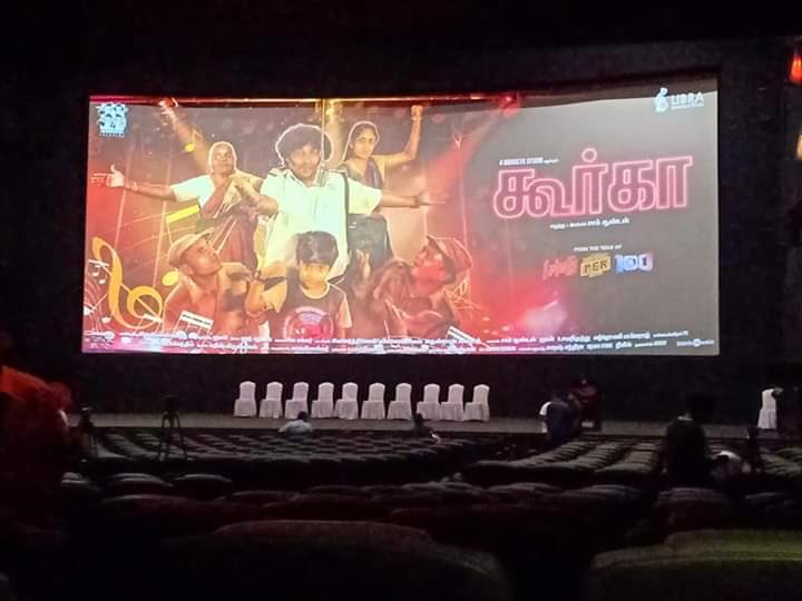 sathishmsk's tweet photo. #GurkhaAudioLaunch All set for for duty of #Gurkha @iYogiBabu @samanton21 @LIBRAProduc #FourmonkeysStudio @lightson_media https://t.co/3b9rpOuUeM