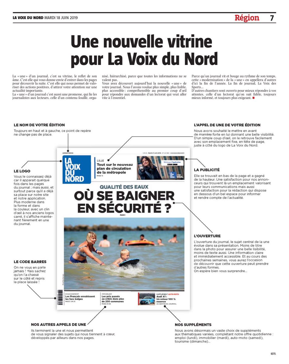 La nouvelle vitrine de <a href="/lavoixdunord/">La Voix du Nord</a> expliquée par le menu. Entrez, il y a tant à lire !