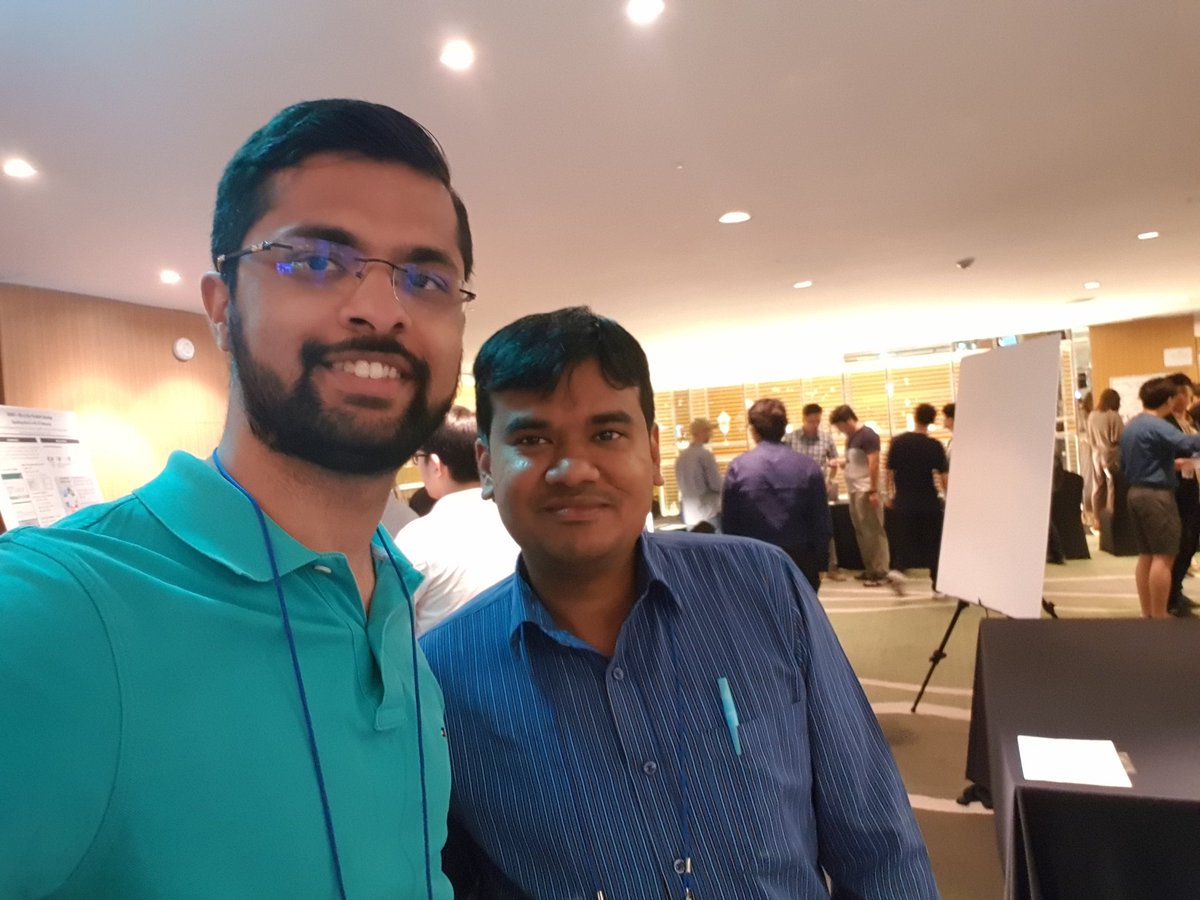 dkoustabh's tweet photo. @DistriNet alumni in the house! @GowriRSankar presenting a demo on USC Air at MobiSys 2019. #distrinet #kuleuven #mobisys2019 https://t.co/REAO8F4pKp