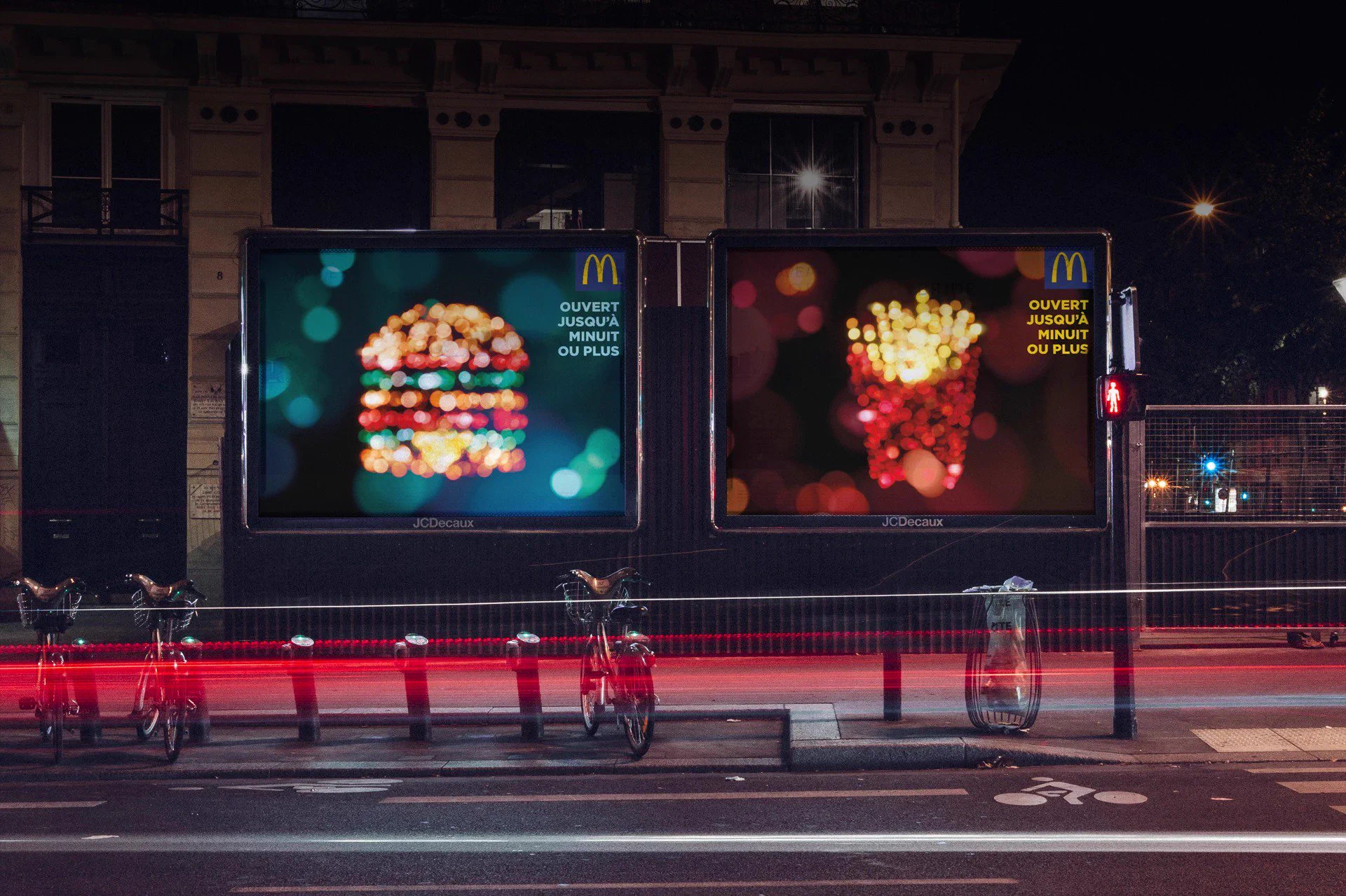 深夜営業を芸術的にアピール！フランスのあのチェーン店がすごい！