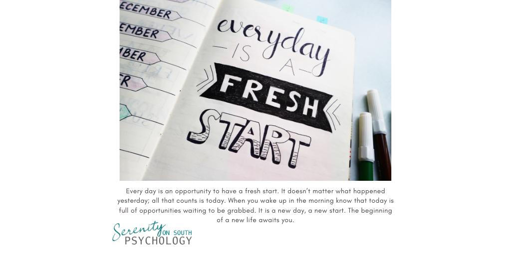 SerenityPsych's tweet photo. #mentalhealth #freshstart #Serenity #psychology https://t.co/PagrG6Ppf5