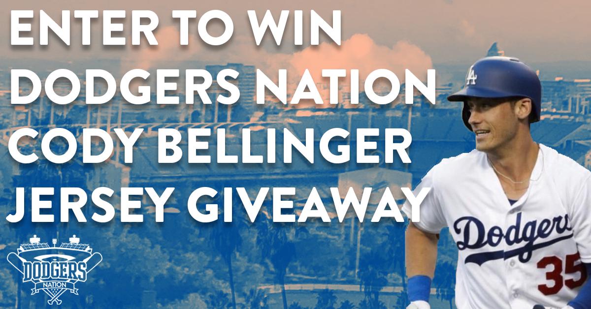 Dodgers Nation on X: Have you entered our Cody Bellinger jersey