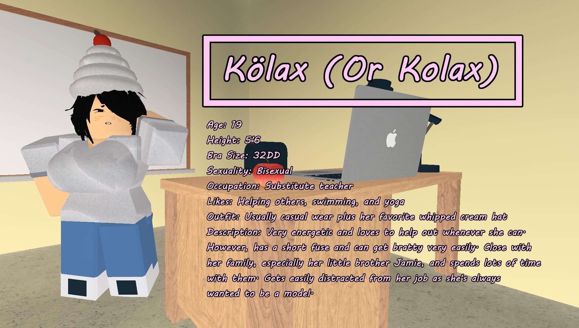 Kolax On Twitter Character Bio