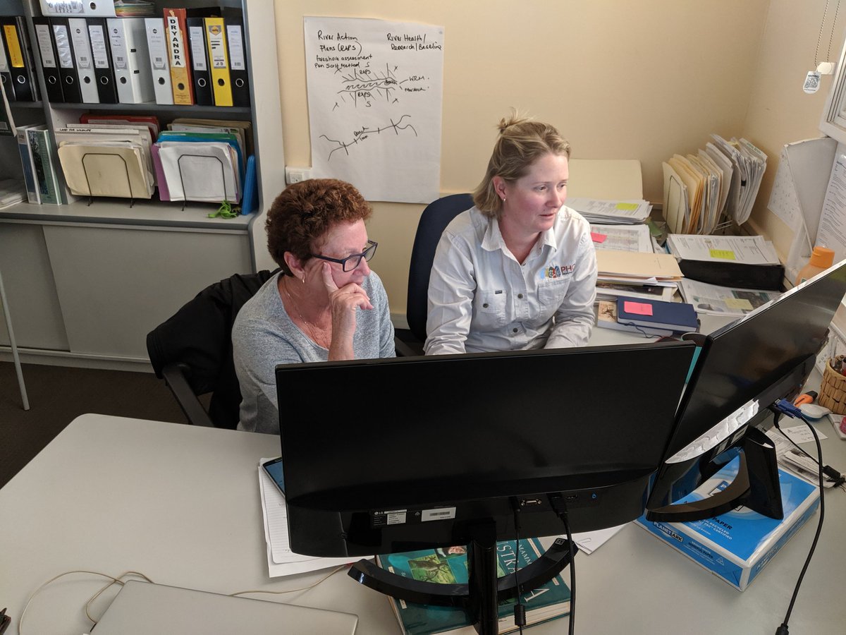Mel &amp; Thelma project planning for our #NumbatNeighbourhood project.