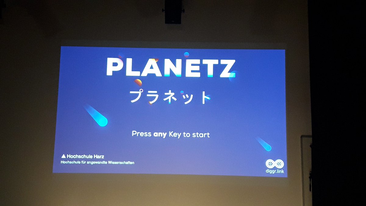 ubleipzig's tweet photo. Das #diggr Team war heute an der @HSHarz um die Abschlusspräsentation des Jahresprojekts "Planetz" zu bestaunen. Studierende haben ein Spiel entwickelt um die Datenqualität zu verbessern. #gamification https://t.co/ar0oZZOwgf