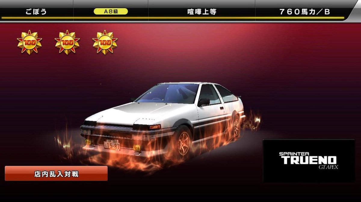 湾岸ミッドナイトで最初に選んだ車とその理由