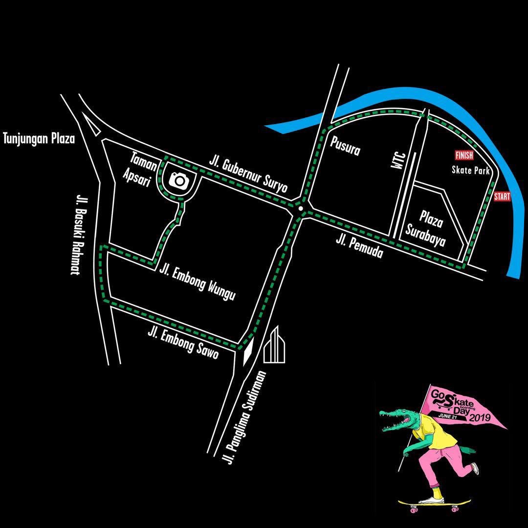 #goskateboardingday #surabaya