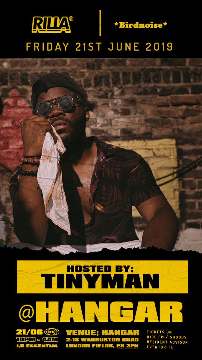 We have the one and only <a href="/TINYMANMUSIC/">Magnum Mike 🥝</a> hosting festivities this Friday

Grab your tickets

🎫

Shoobs:
shoobs.com/events/40944/r…

Resident Advisor:
residentadvisor.net/events/1277132

Dice:
dice.fm/event/d5xmv-ri…