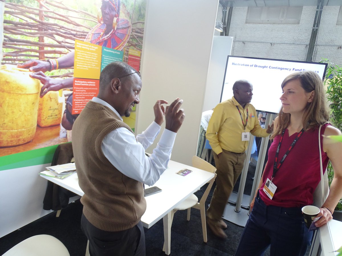 NDMA_Kenya's tweet photo. @NDMA_Kenya representatives engage visitors to the Authority’s stand, during the ongoing European Development Days in Brussels, Belgium. https://t.co/l0C7UMnO6M