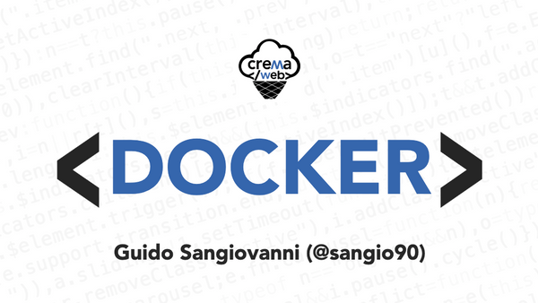 CremaWeb's tweet photo. Sei ancora in tempo per registrarti al talk di Giovedì 20 di #CremaWeb su #Docker.
Ci vediamo alle 18:30 per l'aperitivo 🍺 e 19:30 per l'inizio del talk 😎

L'evento è gratuito, registrati su Meetup!
🔴https://t.co/PPLdpeUix9 https://t.co/cliTU0lT8o