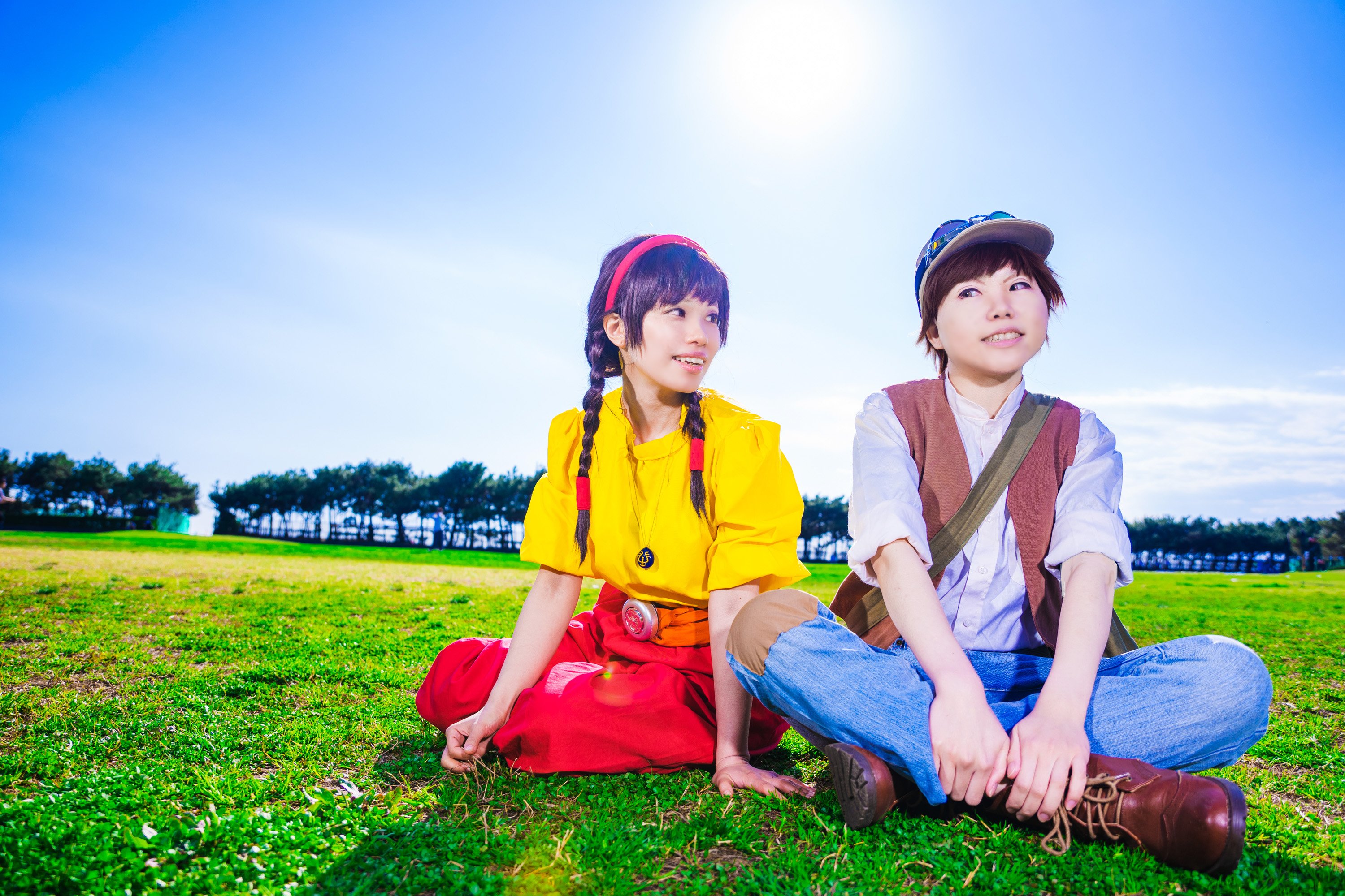 コスプレ　天空の城ラピュタ　ファミリー コスプレ天空の城ラピュタファミリー