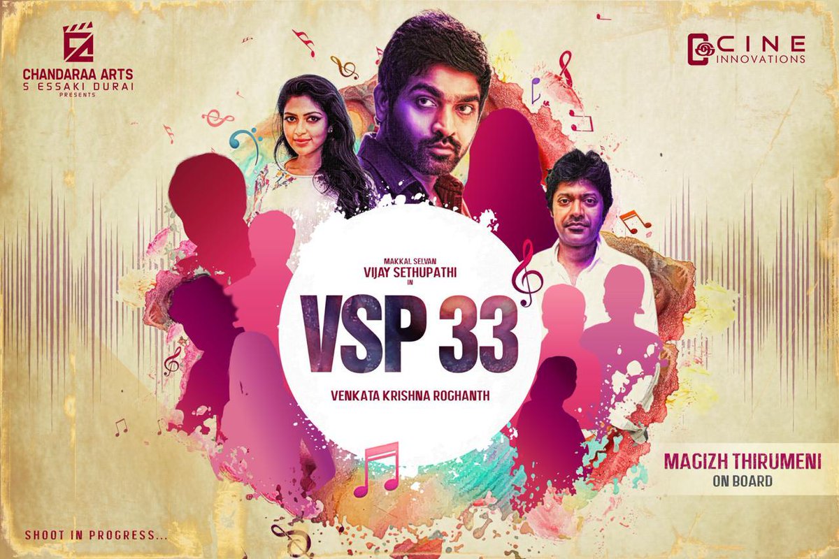 CinemaNagaram's tweet photo. Welcome #MagizhThirumeni on board. Congratulations on your acting debut.
#VSP33WhoIsNext
@VijaySethuOffl @Amala_ams @ChandaraaArts @cineinnovations @roghanth @nivaskprasanna @editorsuriya @ruggyz @essakikarthik @onlynikil
@ctcmediaboy https://t.co/mjHlDuGo1W