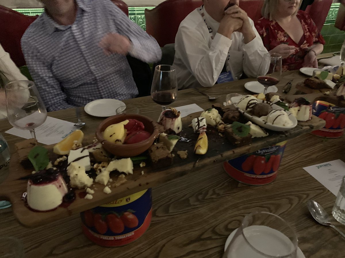 Dessert is served #jamieoliver #FACTA2019