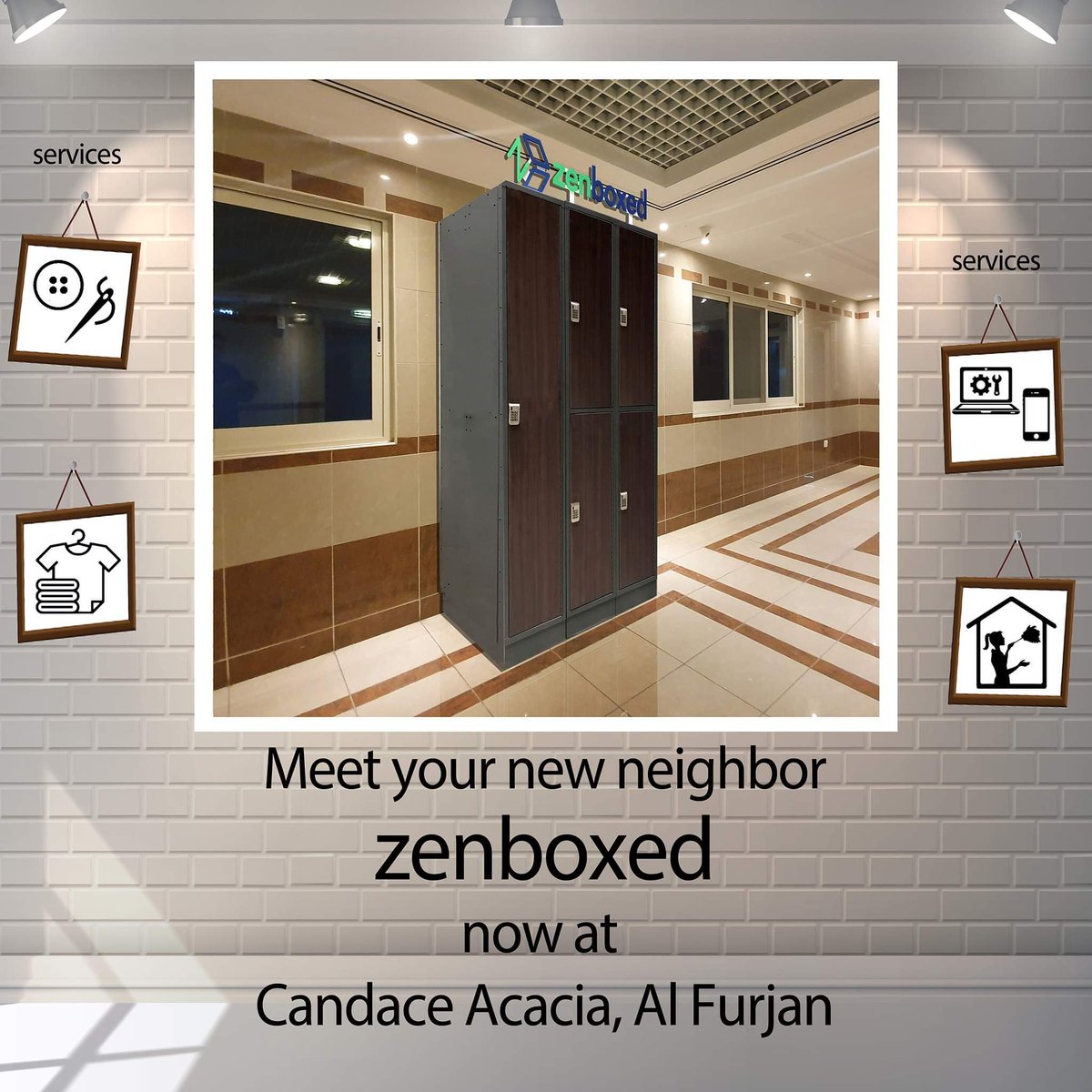 zenboxed's tweet photo. Experience the new Level of Cleaning!

Zenboxed now available in Candace Acacia, Al Furjan.

Do Less. Zen More.

#candaceacacia #azizi #alfurjan #dubai #uae #errands https://t.co/IaZdZHZx9H