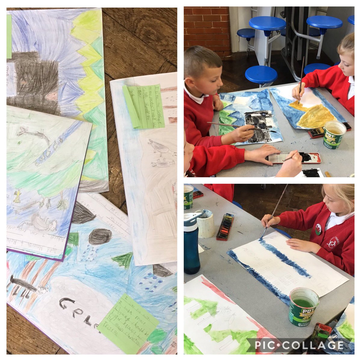 dosbarth3B's tweet photo. @YsgolEmmanuel 3B have begun work on their movie posters! https://t.co/jKzuCVYNs9