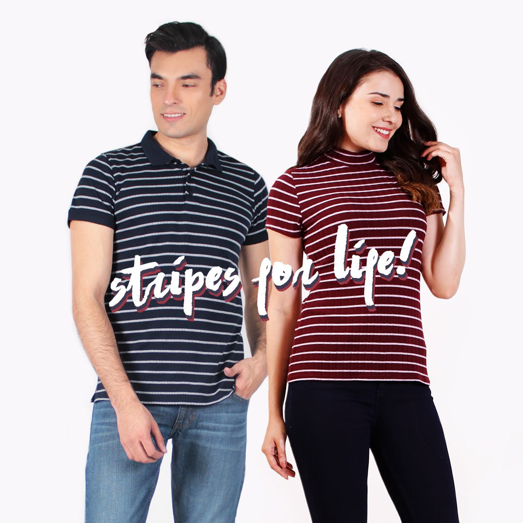 No matter what the season is, fashionable striped outfits can always make you look extra stylish! Explore new printed tops in different hues when you shop at freegojeans.com. #FreegoJeans